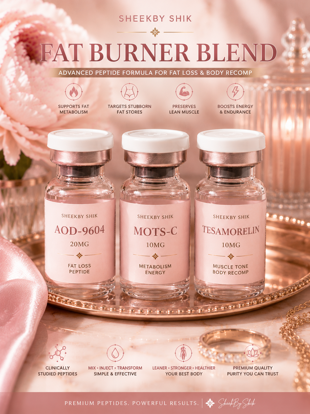 Sculpt Blend (AOD-9604,MOTS-C, Tesamorelin)