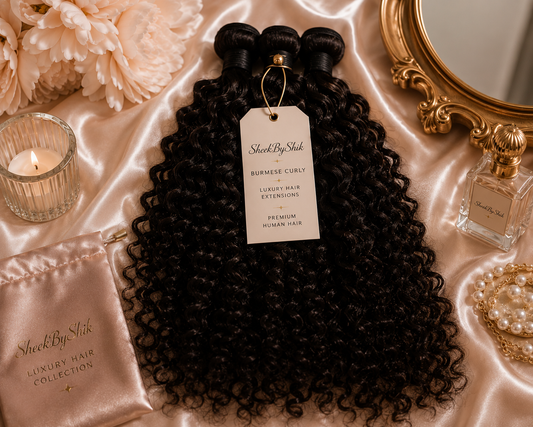 Raw Burmese Curly Hair